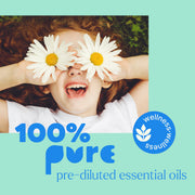 Plant Therapy Sniffle Stopper Essential Oil Pre-Diluted Roll-On Essential Oil Powder Blue 10 mL