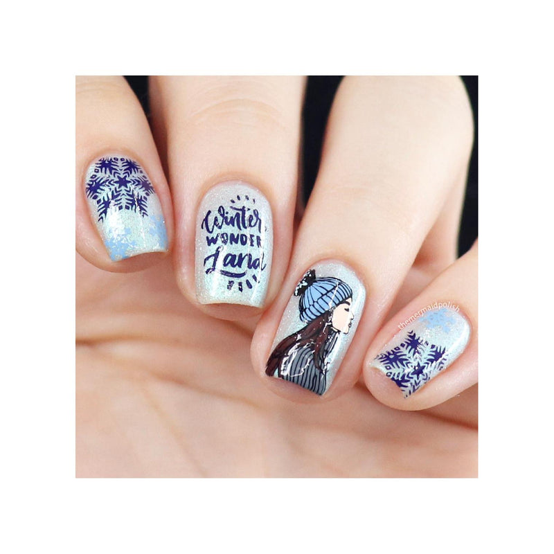 UberChic Beauty It's A Season Of Joy Stamping Plate