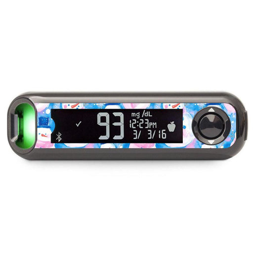 Peelz Snowman Sticker for Bayer Contour© Next One Glucometer Peelz/Stickers
