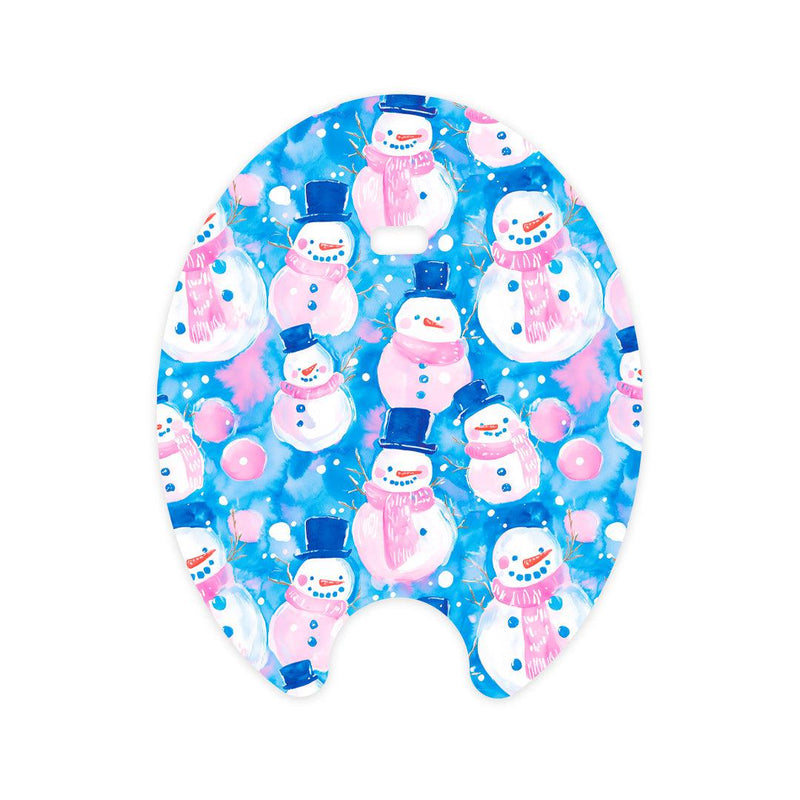 Peelz Snowman Sticker for Eversense Smart Transmitter Peelz/Stickers