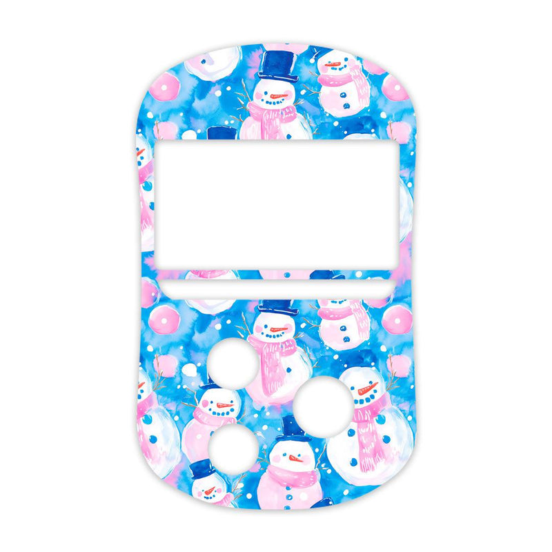 Peelz Snowman Sticker for OneTouch Verio Flex Glucometer Peelz/Stickers