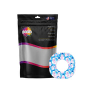 Peelz Snowman Dexcom G7 and Stelo Patch Tape - Pump Peelz Patch Medical Tape