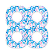 Peelz Snowman Dexcom G7 and Stelo Patch Tape - Pump Peelz Patch Medical Tape