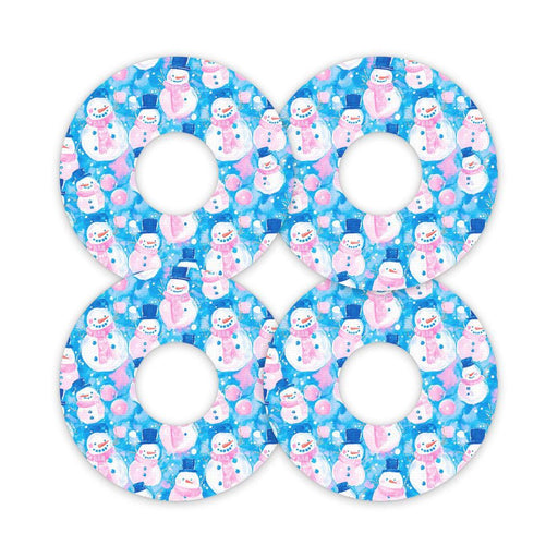 Peelz Snowman FreeStyle Libre 3 Plus & Lingo  Patch Tape - Pump Peelz Patch Medical Tape