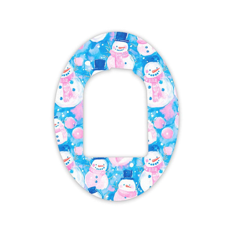 Peelz Snowman Pod Patch Tape - Pump Peelz Patch Medical Tape