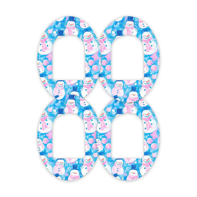 Peelz Snowman Pod Patch Tape - Pump Peelz Patch Medical Tape