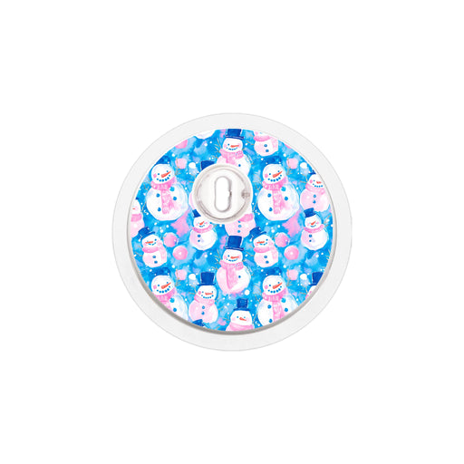 Peelz Snowman Sticker for FreeStyle Libre 3 Plus & Lingo  Sensor Peelz/Stickers