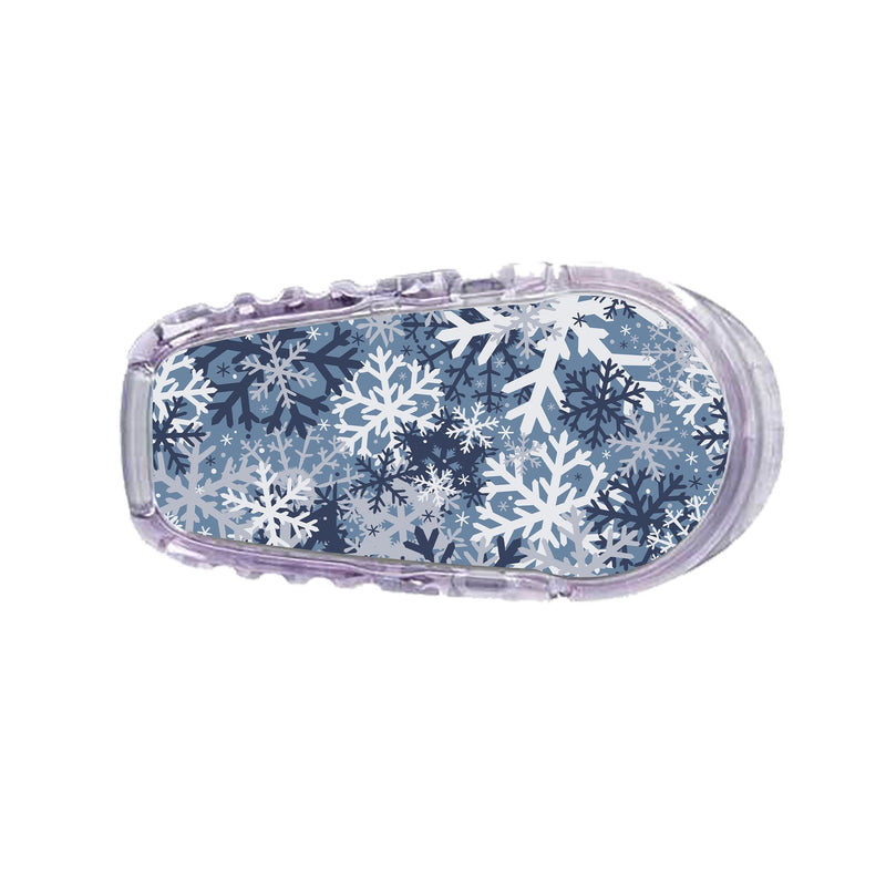 Peelz Snowy Camo Dexcom G6 Transmitter Sticker Peelz/Stickers