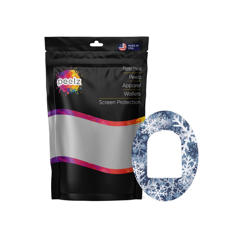 Peelz Snowy Camo Pod Patch Tape - Pump Peelz Patch Medical Tape