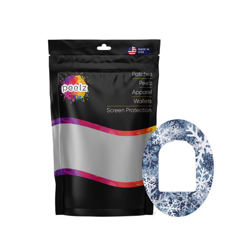 Peelz Snowy Camo Pod Patch Tape - Pump Peelz Patch Medical Tape