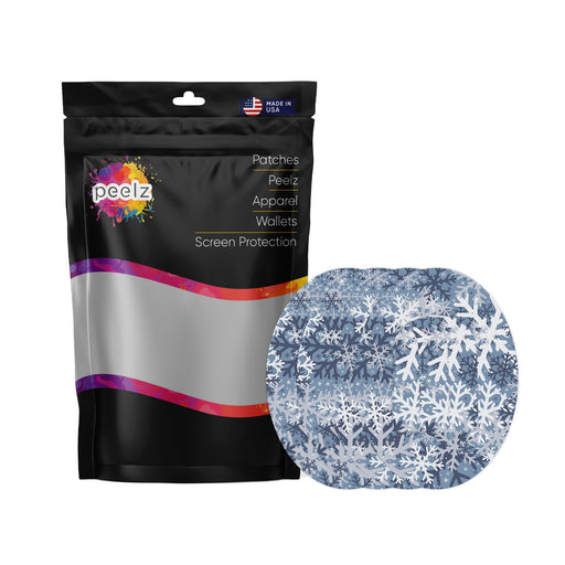 Peelz Snowy Camo Pod Patch Tape - Pump Peelz Patch Medical Tape