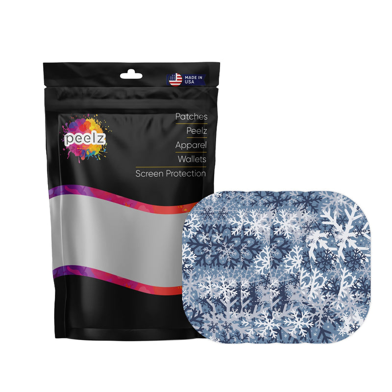 Peelz Snowy Camo Dexcom G6 Patch Tape - Pump Peelz Patch Medical Tape