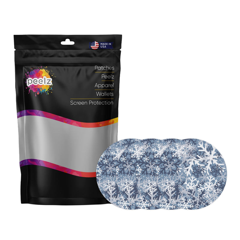 Peelz Snowy Camo Patch  Tape Designed for the FreeStyle Libre 2 Patch Medical Tape