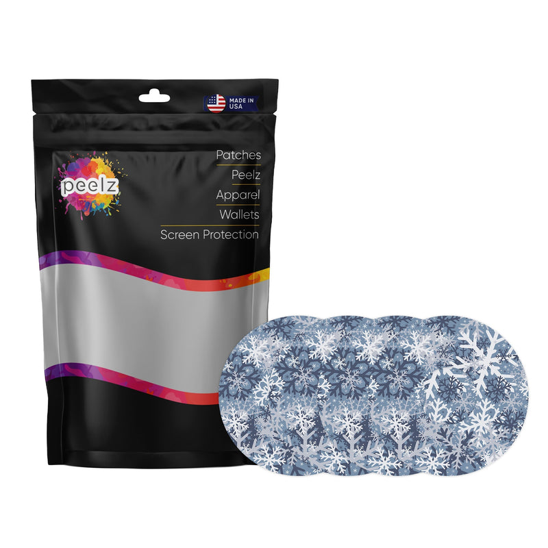 Peelz Snowy Camo Patch Tape Designed for the FreeStyle Libre 3 Plus & Lingo Patch Medical Tape