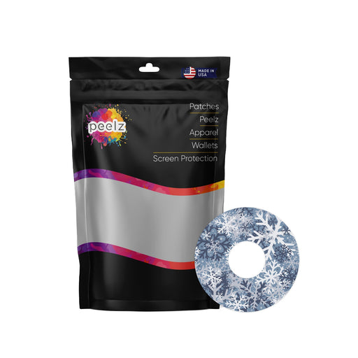 Peelz Snowy Camo Patch Tape Designed for the FreeStyle Libre 3 Plus & Lingo Patch Medical Tape