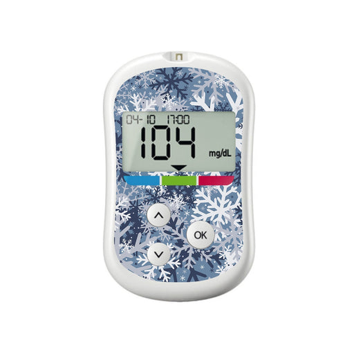 Peelz Snowy Camo for OneTouch Verio Flex Glucometer Peelz/Stickers
