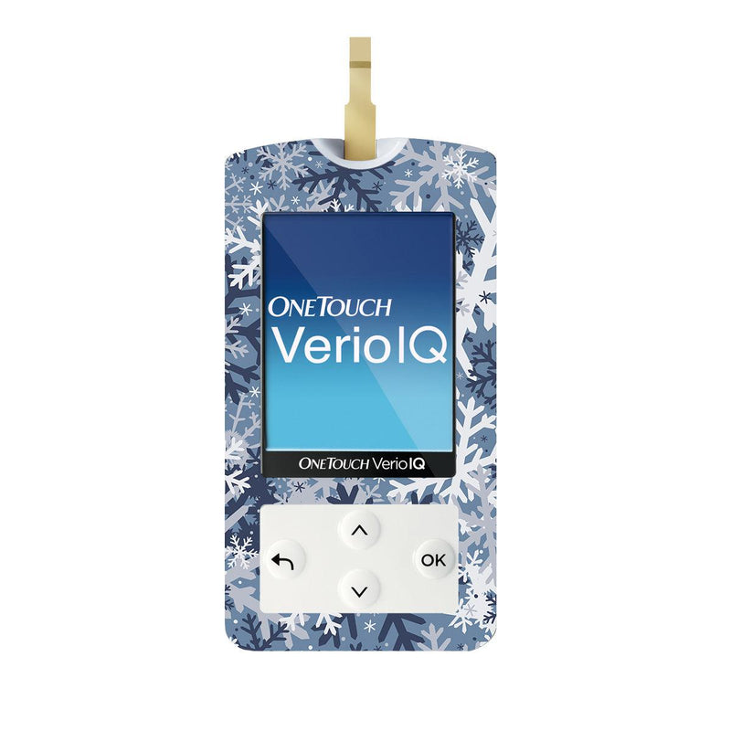 Peelz Snowy Camo for OneTouch Verio IQ Glucometer Peelz/Stickers