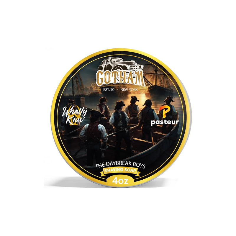 WhollyKaw Gotham x Wholly Kaw x Pasteur -  The Daybreak Boys Collection Shaving Set