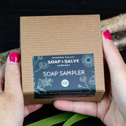 Chagrin Valley Soap & Salve Gift: Soap Sampler 5-Bar Box Gift