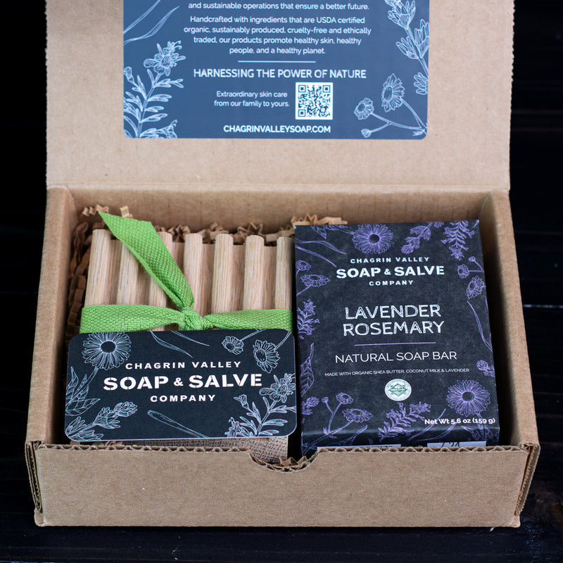 Chagrin Valley Soap & Salve Gift: Soap Bar & Soap Deck Gift