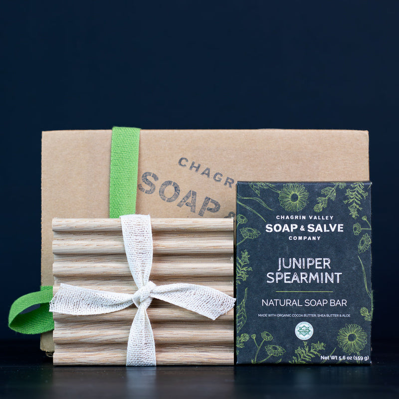 Chagrin Valley Soap & Salve Gift: Soap Bar & Soap Deck Gift