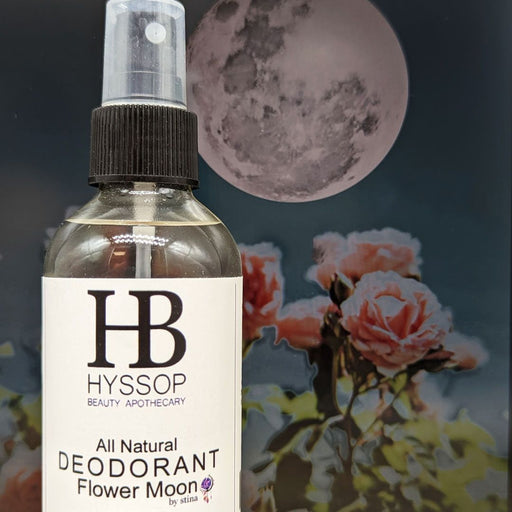Hyssop Beauty Apothecary - Aluminum-Free Deodorant: Flower Moon by stina 0.5 oz