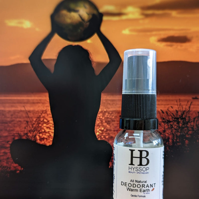 Hyssop Beauty Apothecary L.L.C. Aluminum-Free Deodorant: Warm Earth by stina Travel Size Deodorant