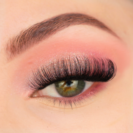 Pink Purée Sofia Strip Lashes