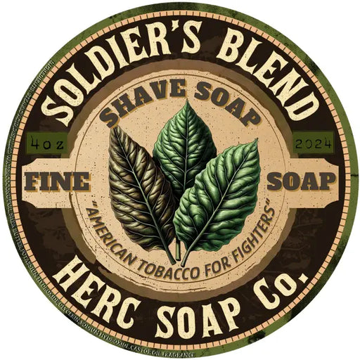 Herc Soap Co. Herc Soap Co. Soldier's Blend Shaving Collection Shaving Set