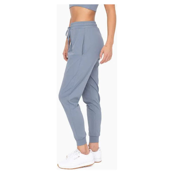 Solid Pleated Front Joggers