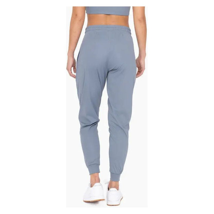 Solid Pleated Front Joggers