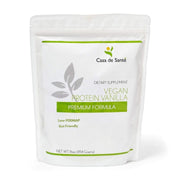 casa de sante Vegan Protein Vanilla MD PhD Formulated Gut Friendly Low FODMAP Digestive Support Supplements