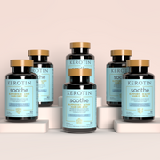 Kerotin Soothe Stress-Relief Vitamins Antique White 6 Bottles (20% OFF)