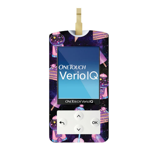 Peelz Space Candy for OneTouch Verio IQ Glucometer Peelz/Stickers