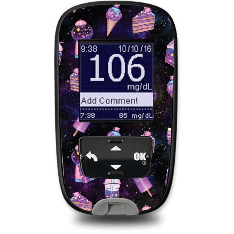 Peelz Space Candy for the Accu-Chek Guide Glucometer Peelz/Stickers