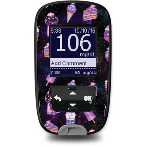 Peelz Space Candy for the Accu-Chek Guide Glucometer Peelz/Stickers