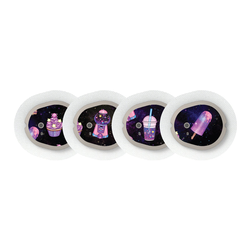 Peelz Space Candy for the DEXCOM G7 and Stelo Transmitter Peelz/Stickers
