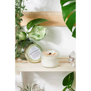 Butter Me Up Organics Space Clearing Candle/ Intention Candle / Organic Soy Candle / Candle with Crystals / Cleansing Candle Metaphysical