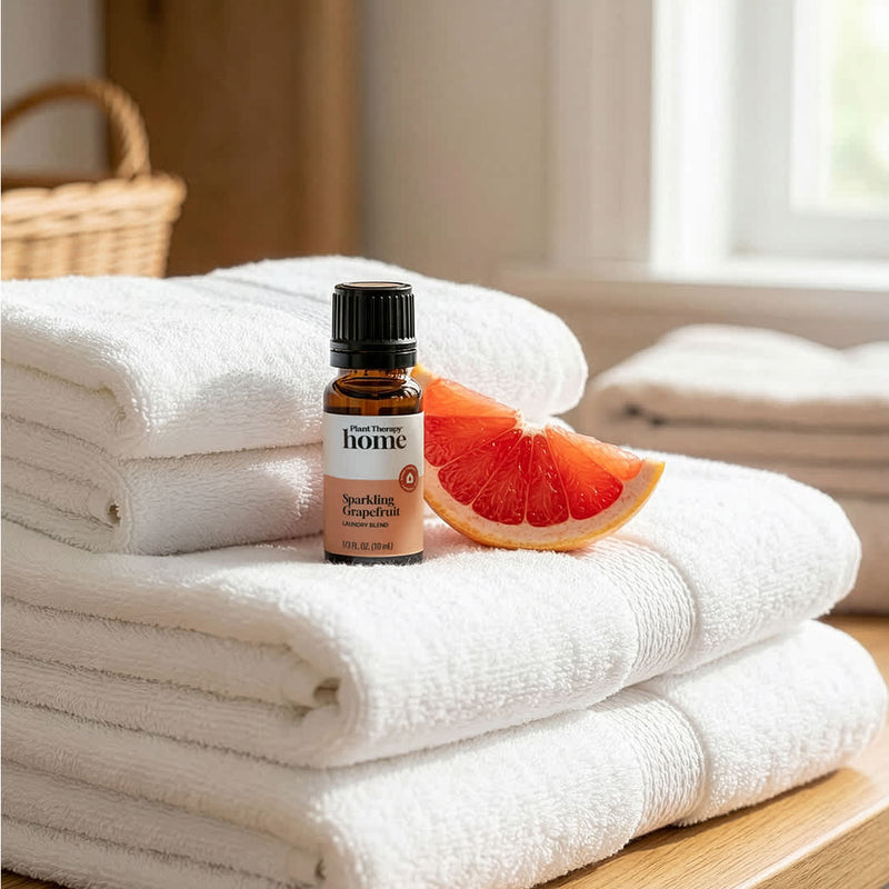 Plant Therapy Sparkling Grapefruit Laundry Essential Oil Blend Household