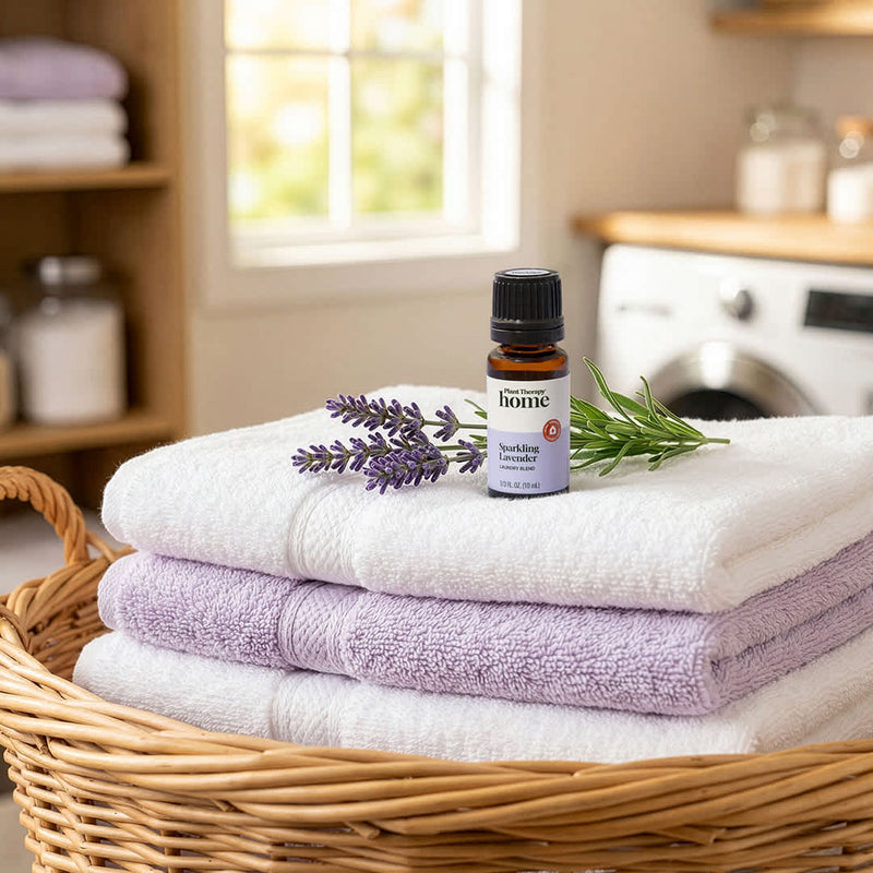 Plant Therapy Sparkling Lavender Laundry Essential Oil Blend Household
