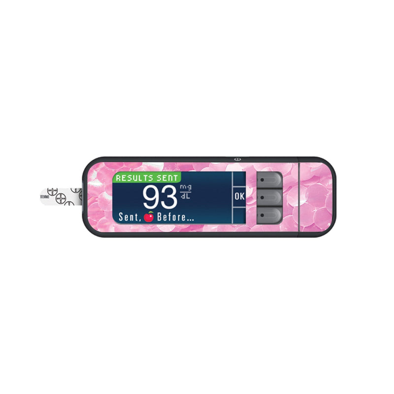 Peelz Sparkly Sequins Sticker for Bayer Contour Next Glucometer Peelz/Stickers