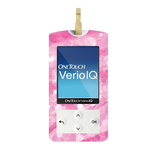 Peelz Sparkly Sequins for OneTouch Verio IQ Glucometer Peelz/Stickers