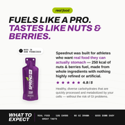 myspringenergy Nuts And Berries with 50 mg Caffeine (Vegan) 250 Kcal- Speednut Gel White Smoke 1 qty,20 pack