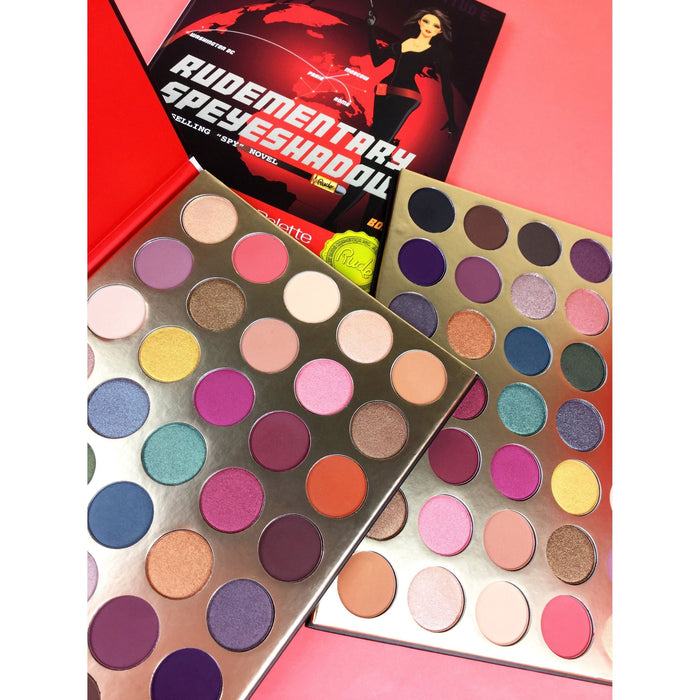 Rude Cosmetics - Rude Cosmetics - Rudementary Speyeshadows 35 Eyeshadow Palette - Book 7