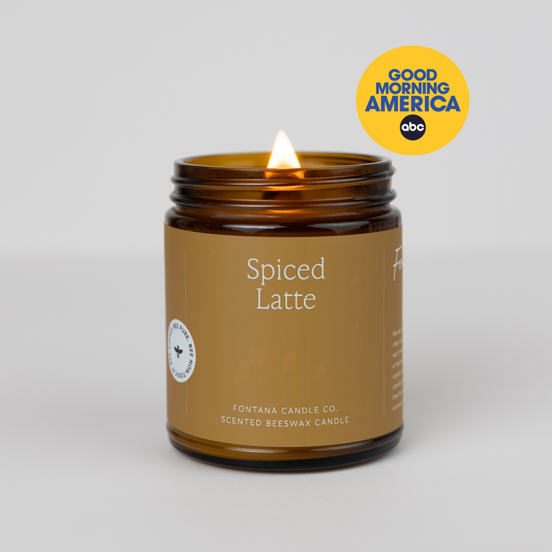 Fontana Candle Co Spiced Latte Jar Candle Candles