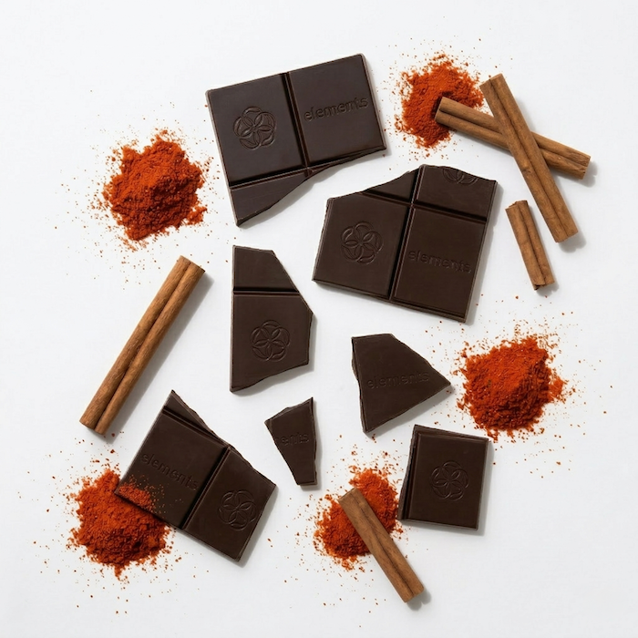 Elements Truffles Spicy Cayenne & Cinnamon Chocolates