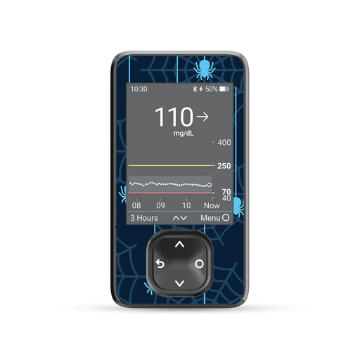 Peelz Spider DEXCOM G7 and G6 Touchscreen Receiver Peelz/Stickers