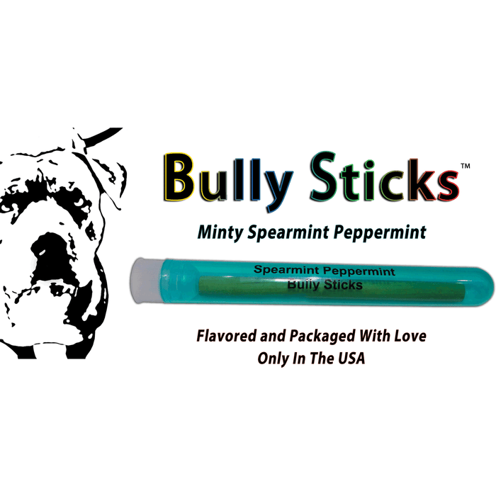 Bitemywood Bully Stick 4" All Natural Birchwood Flavored Human Chewing Sticks Available In Cinnamon And Mint