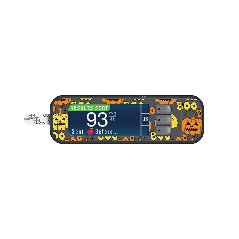 Peelz Spooked Sticker for Bayer Contour Next Glucometer Peelz/Stickers