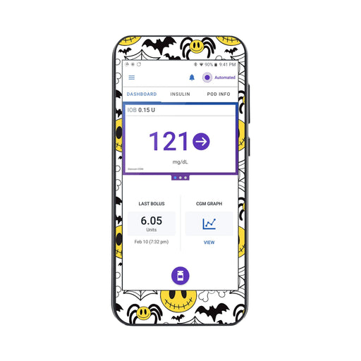 Peelz Spooky Season Sticker for Omnipod® 5 Controller – Pump Peelz Peelz/Stickers